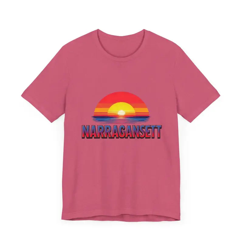 Ocean State Styles T Shirt Narragansett Sunset Beach Lovers