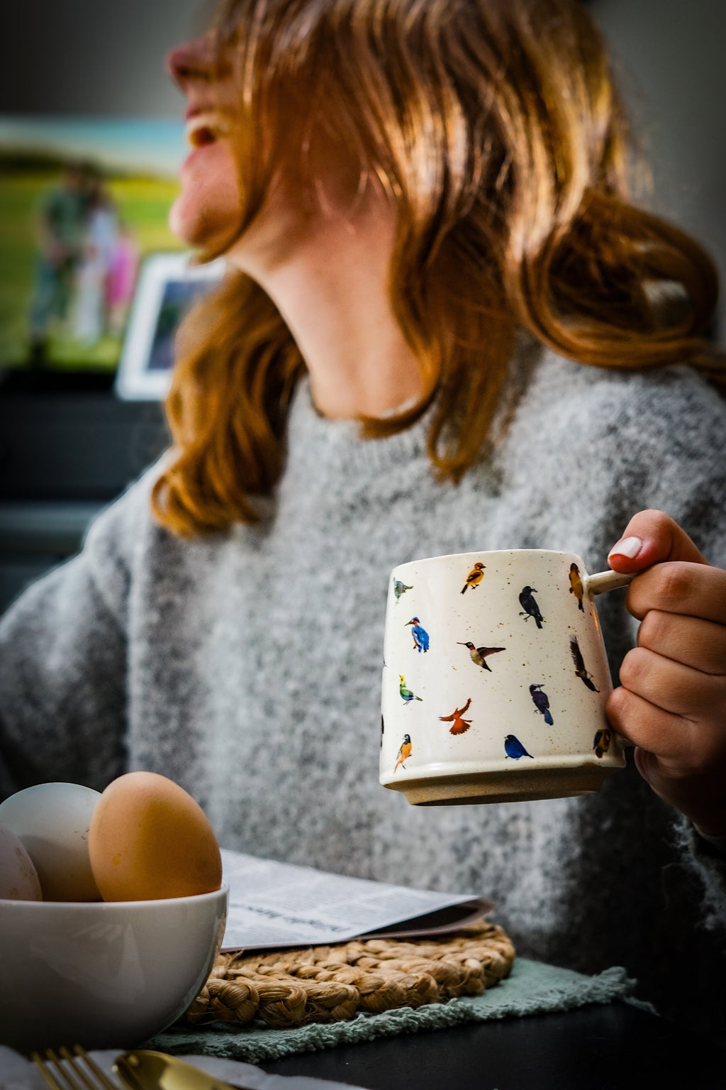 Nature's Symphony Birdwatcher's Mug