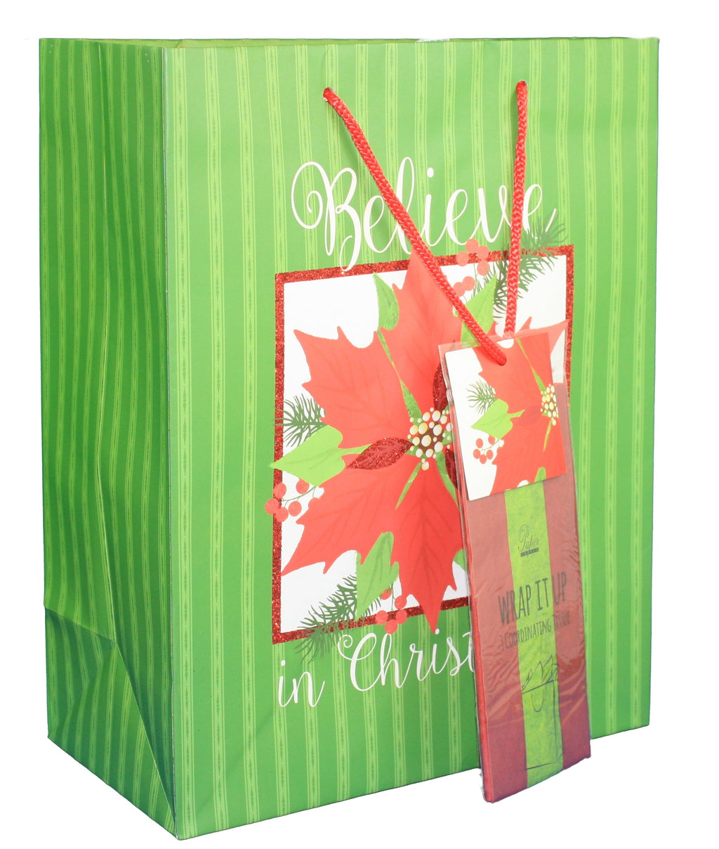 Large Gift Bag With Tissue - North Pole