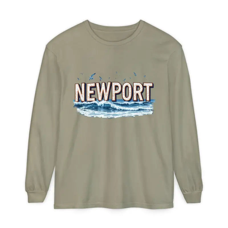 Ocean State Styles Newport Beach Long Sleeve T Shirt