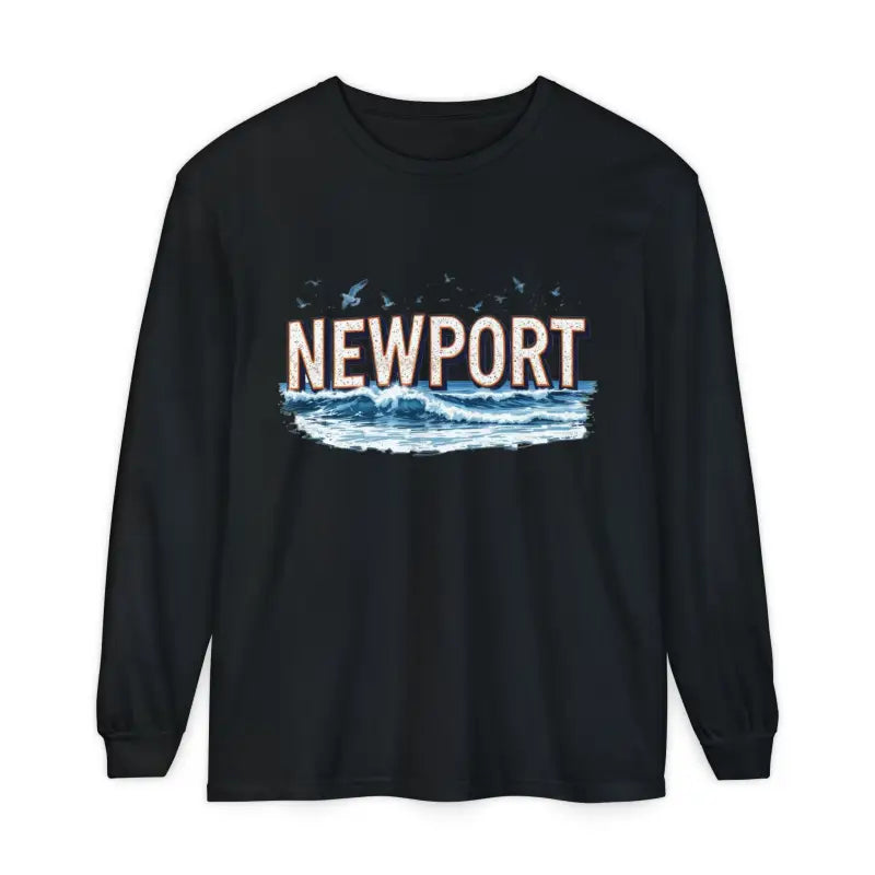 Ocean State Styles Newport Beach Long Sleeve T Shirt