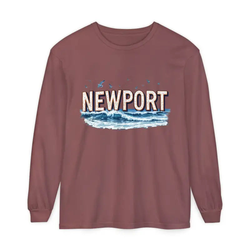 Ocean State Styles Newport Beach Long Sleeve T Shirt