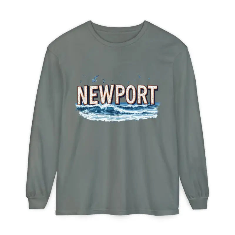 Ocean State Styles Newport Beach Long Sleeve T Shirt