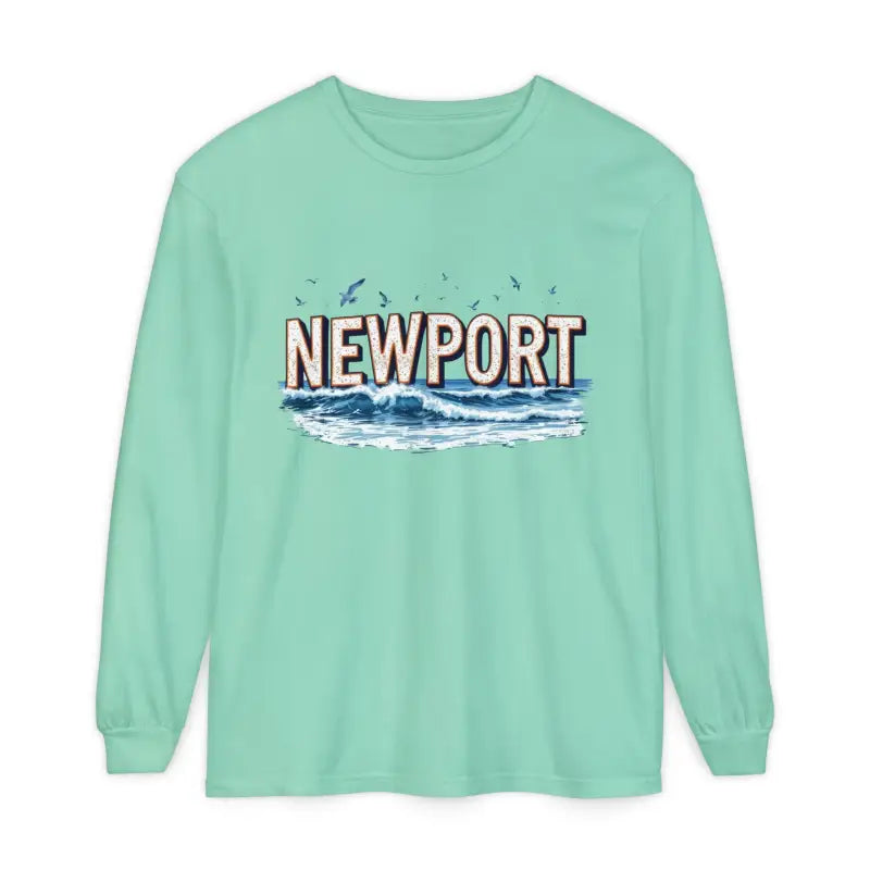 Ocean State Styles Newport Beach Long Sleeve T Shirt
