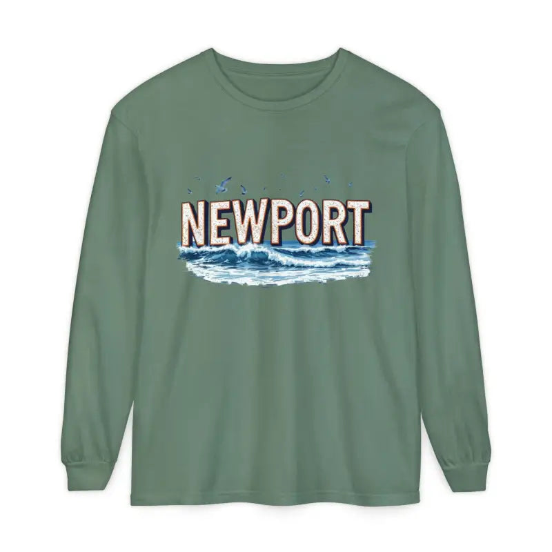 Ocean State Styles Newport Beach Long Sleeve T Shirt