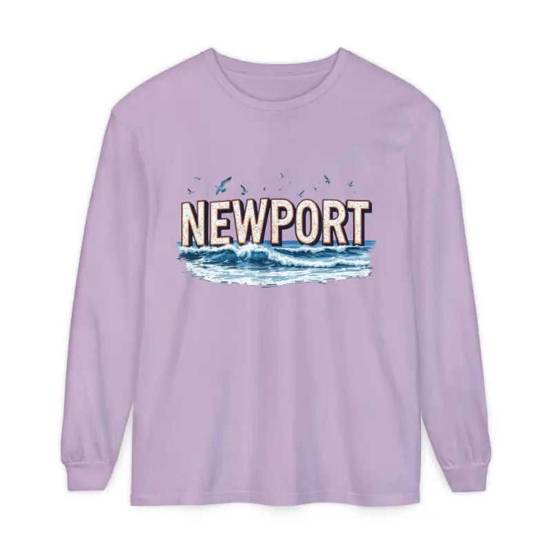Ocean State Styles Newport Beach Long Sleeve T Shirt
