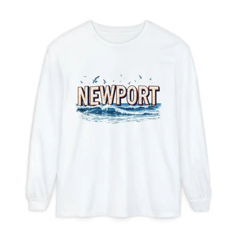Ocean State Styles Newport Beach Long Sleeve T Shirt