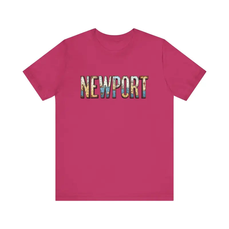 Ocean State Styles Newport Coastal Jersey Tee Unisex