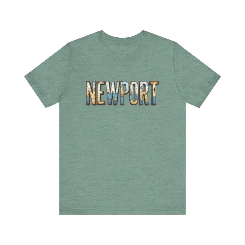 Ocean State Styles Newport Coastal Jersey Tee Unisex