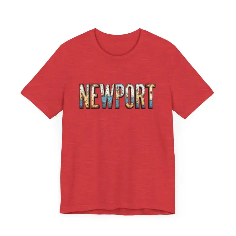 Ocean State Styles Newport Coastal Jersey Tee Unisex