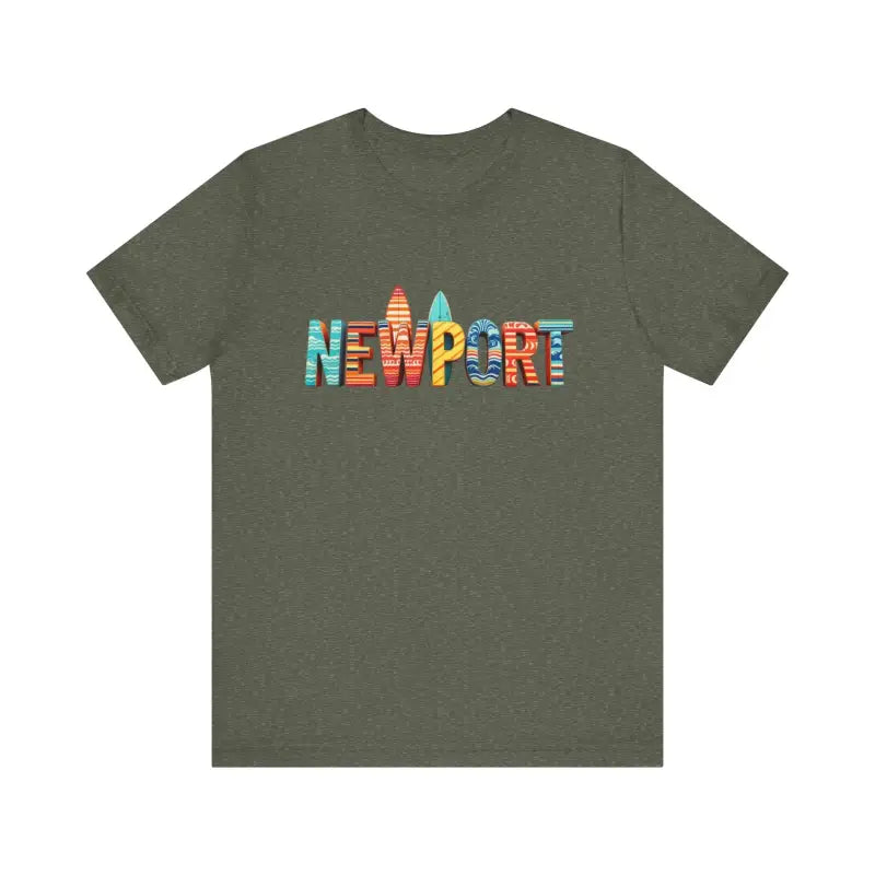 Ocean State Styles T Shirt Newport Jersey Tee Surfing