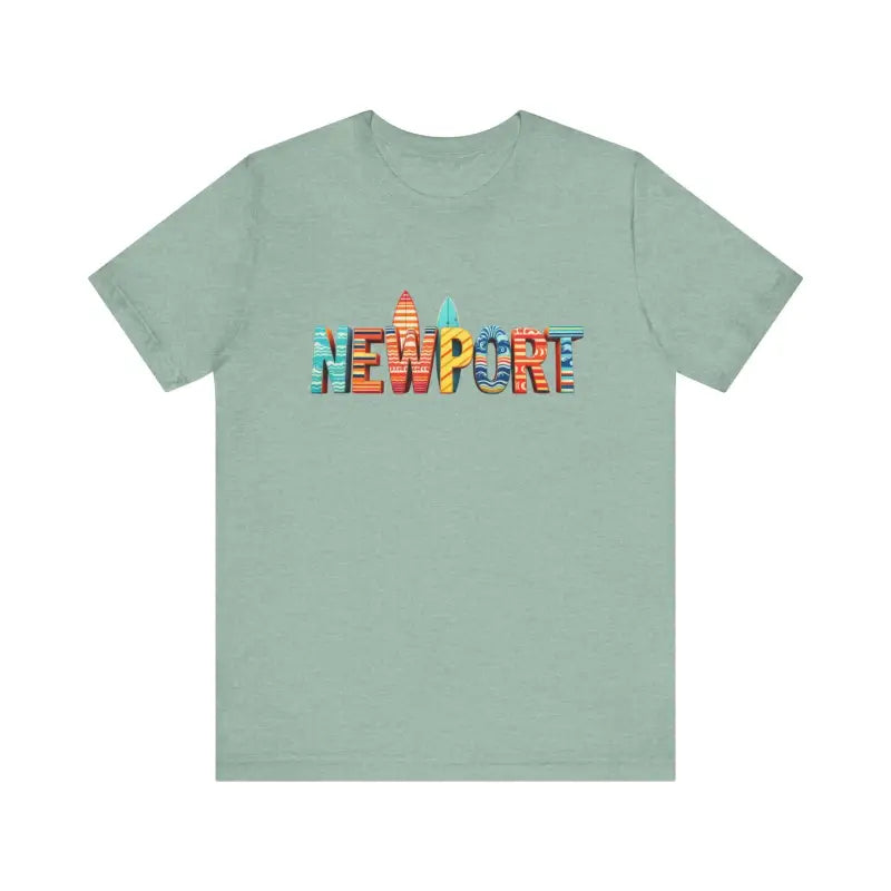 Ocean State Styles T Shirt Newport Jersey Tee Surfing