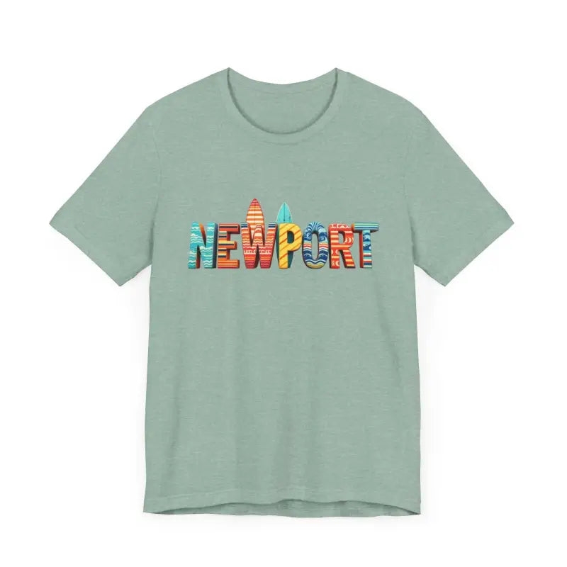 Ocean State Styles T Shirt Newport Jersey Tee Surfing