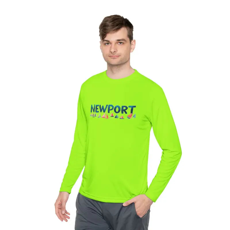Ocean State Styles Newport Unisex Long Sleeve Tee XS