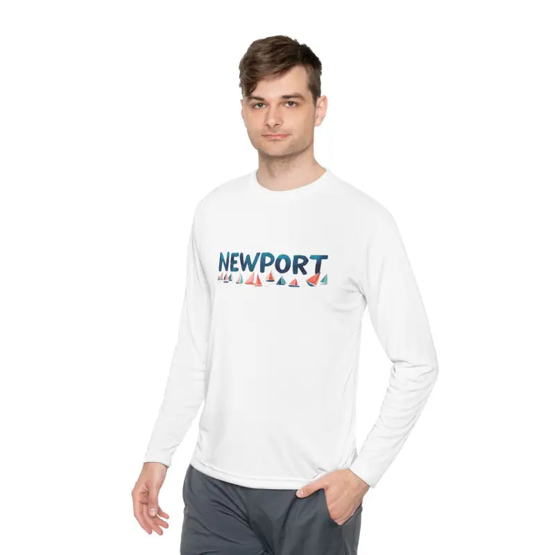 Ocean State Styles Newport Unisex Long Sleeve Tee XS