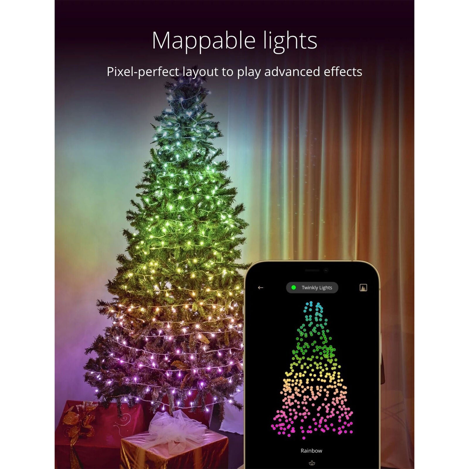 Twinkly 150-Light RGB LED Light Set (Generation II)