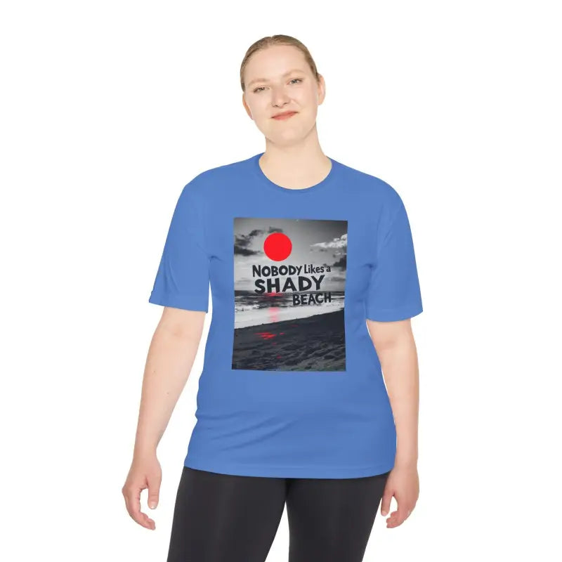 Ocean State Styles T Shirt Nobody Likes A Shady Beach Tee