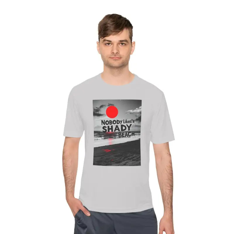 Ocean State Styles T Shirt Nobody Likes A Shady Beach Tee