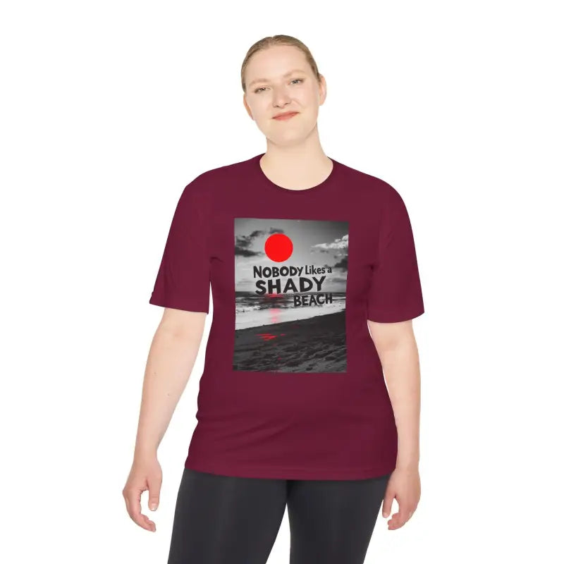 Ocean State Styles T Shirt Nobody Likes A Shady Beach Tee