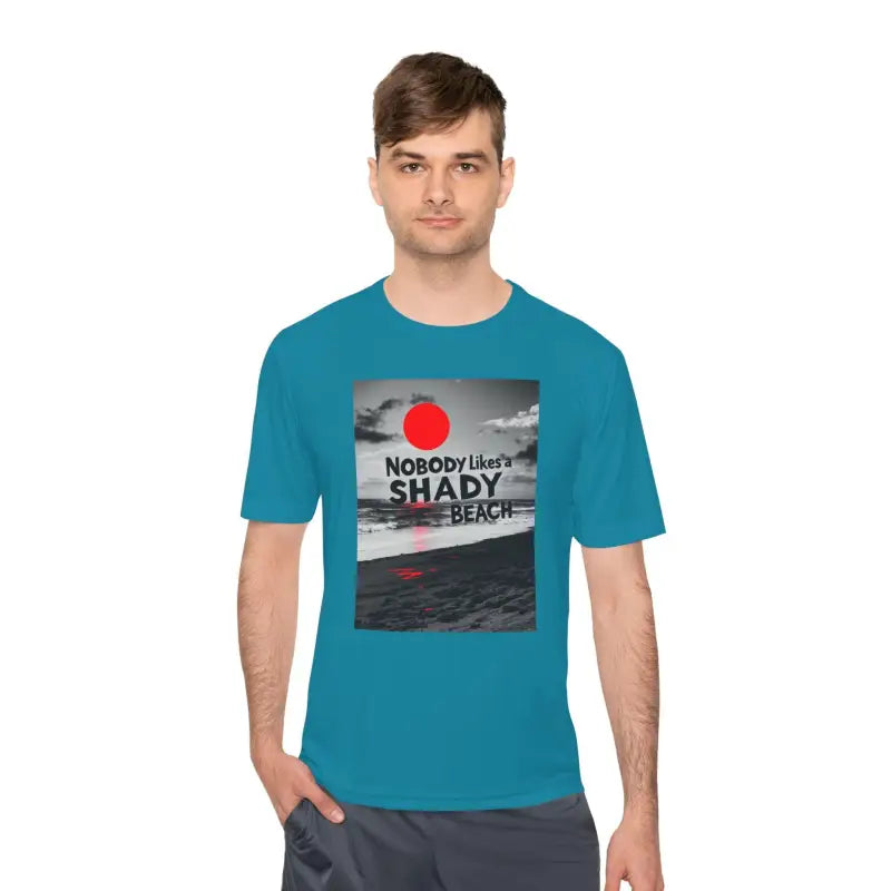Ocean State Styles T Shirt Nobody Likes A Shady Beach Tee