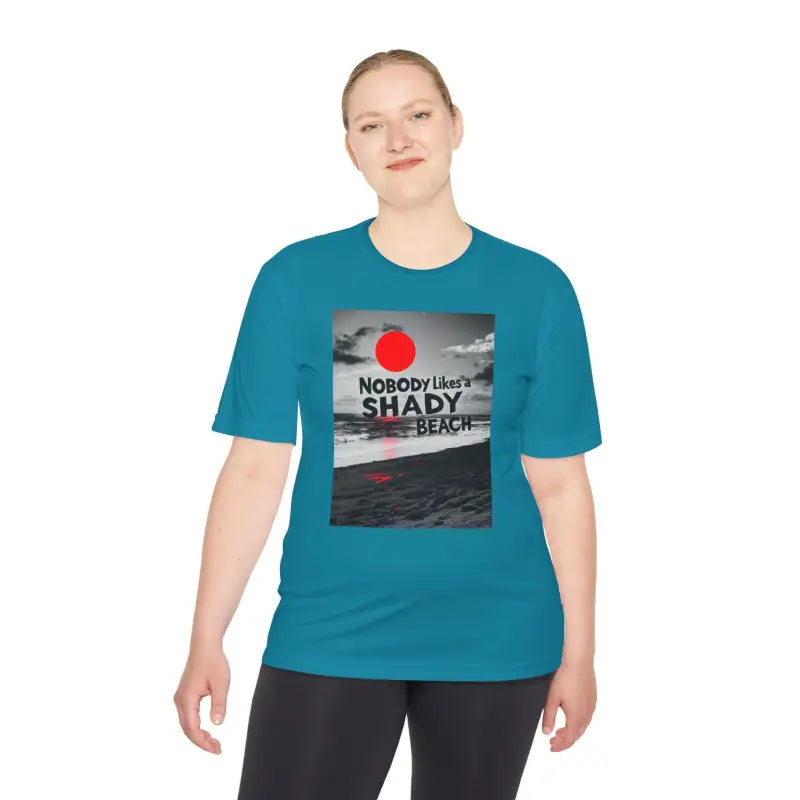 Ocean State Styles T Shirt Nobody Likes A Shady Beach Tee