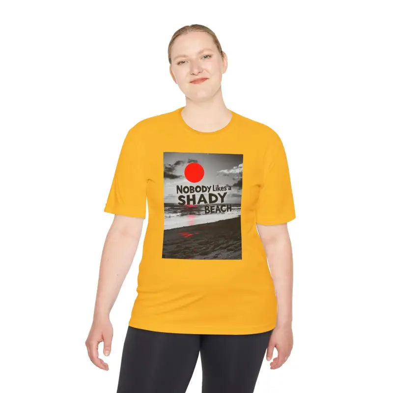 Ocean State Styles T Shirt Nobody Likes A Shady Beach Tee