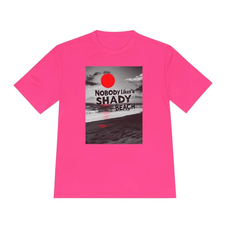 Ocean State Styles T Shirt Nobody Likes A Shady Beach Tee