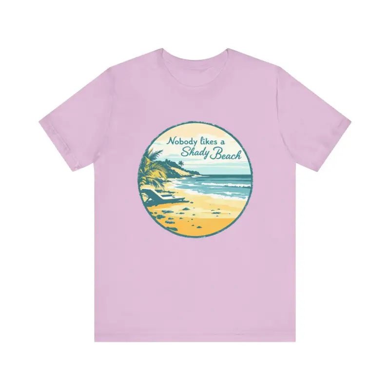 Ocean State Styles T Shirt Nobody Likes A Shady Beach Tee