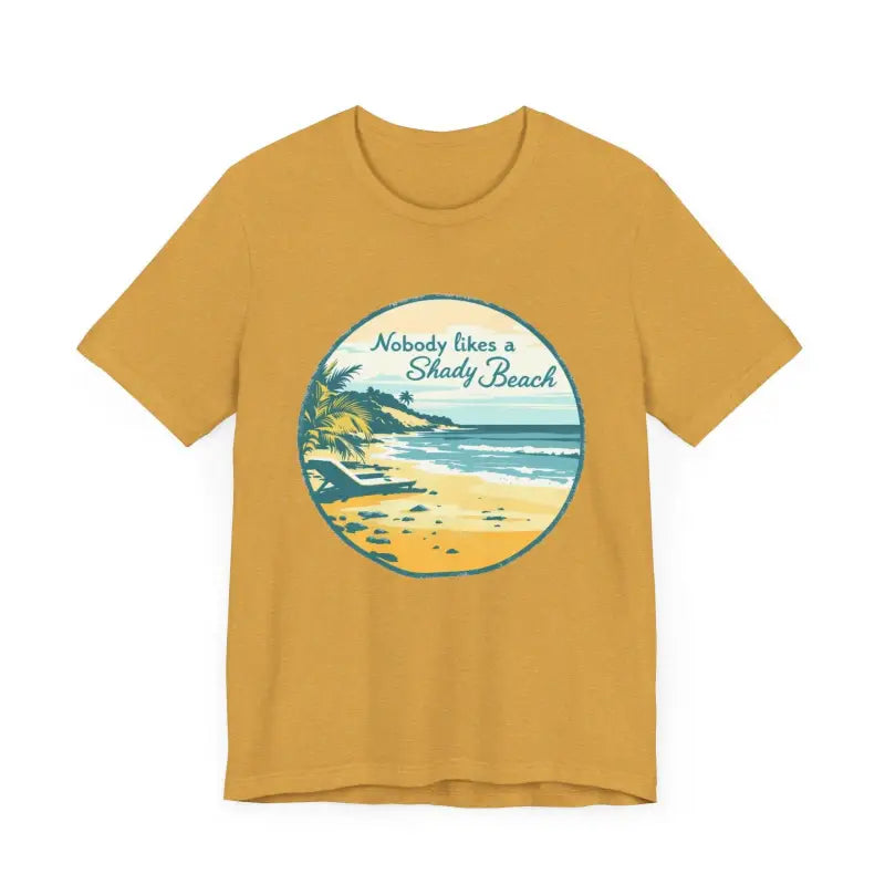 Ocean State Styles T Shirt Nobody Likes A Shady Beach Tee