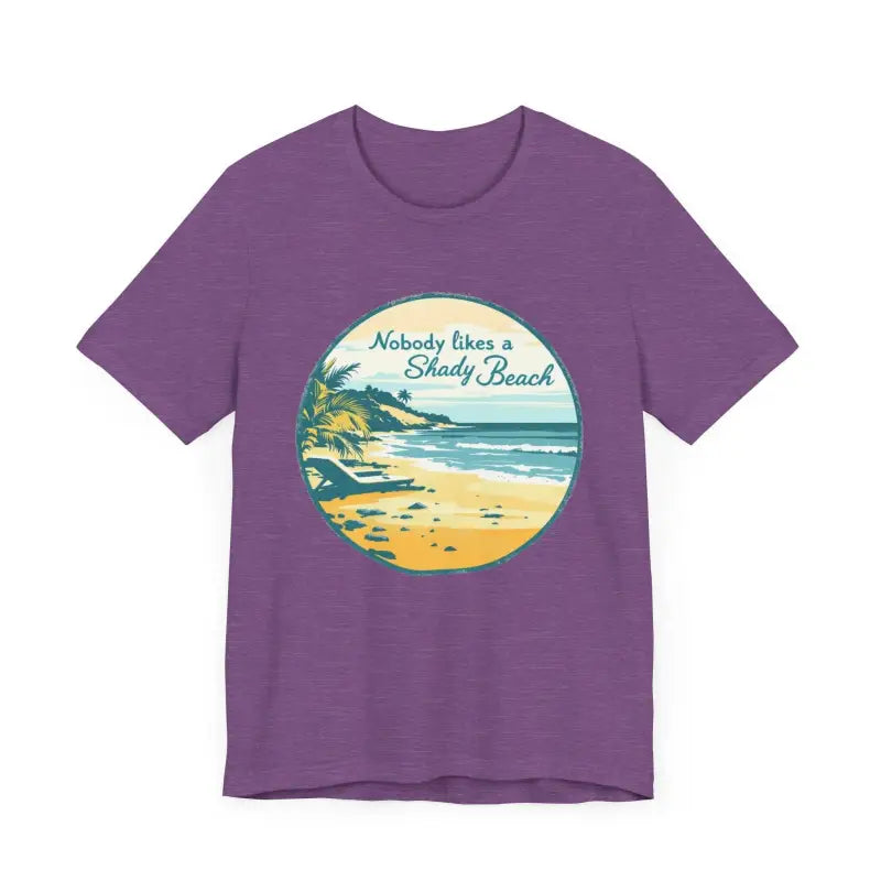 Ocean State Styles T Shirt Nobody Likes A Shady Beach Tee