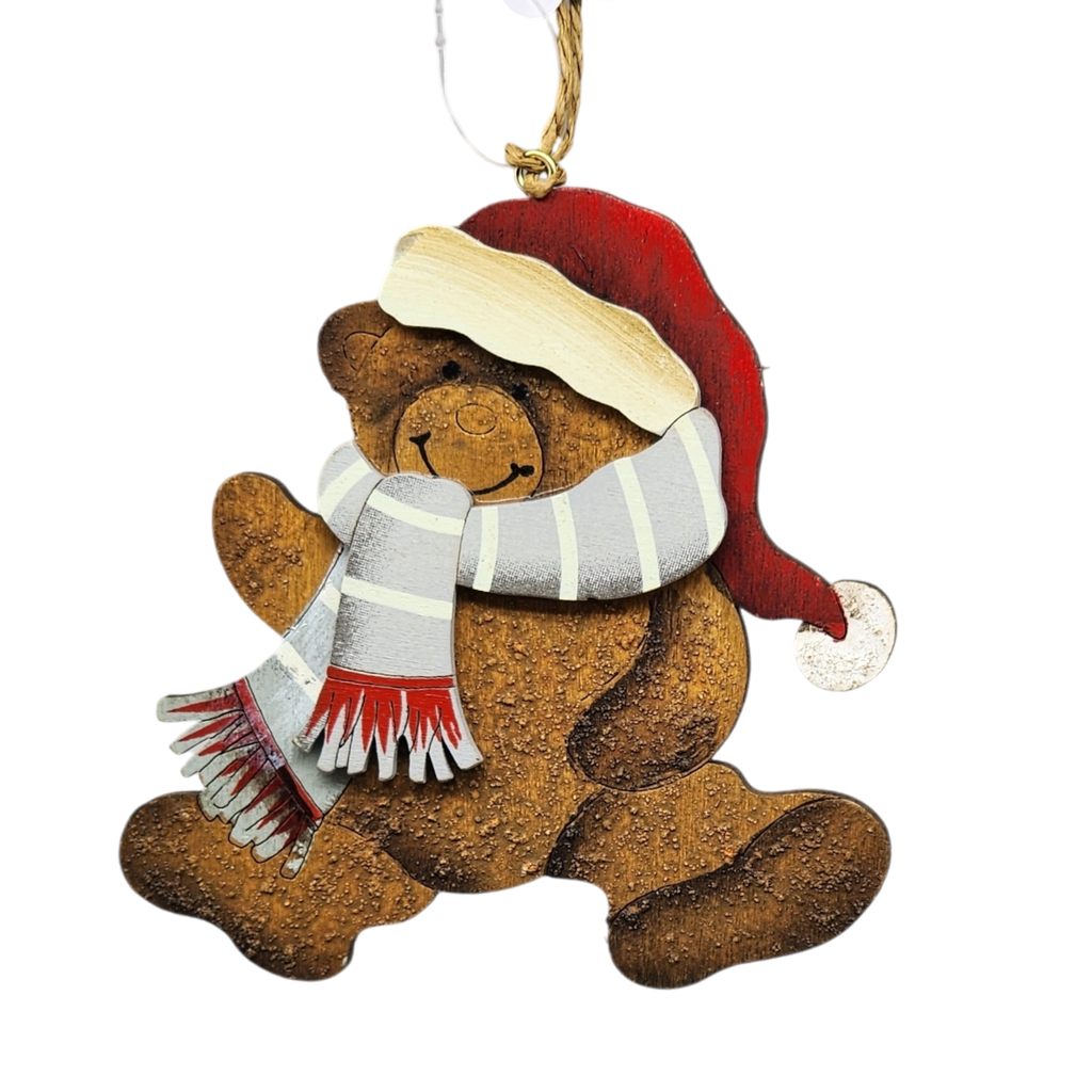 Rustic Wood Ornament -