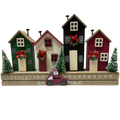 Lighted Row House Countdown Calendar