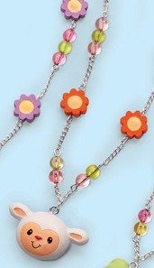 Charming Egg Necklace - Lamb