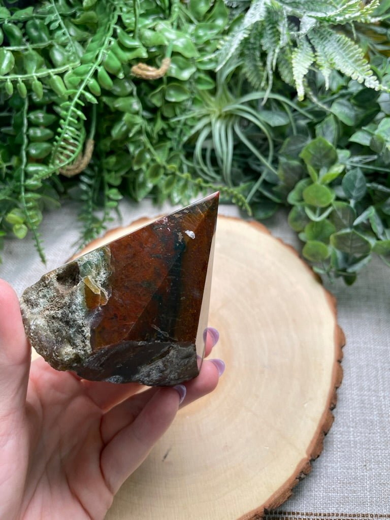 Ocean Jasper Pyramid
