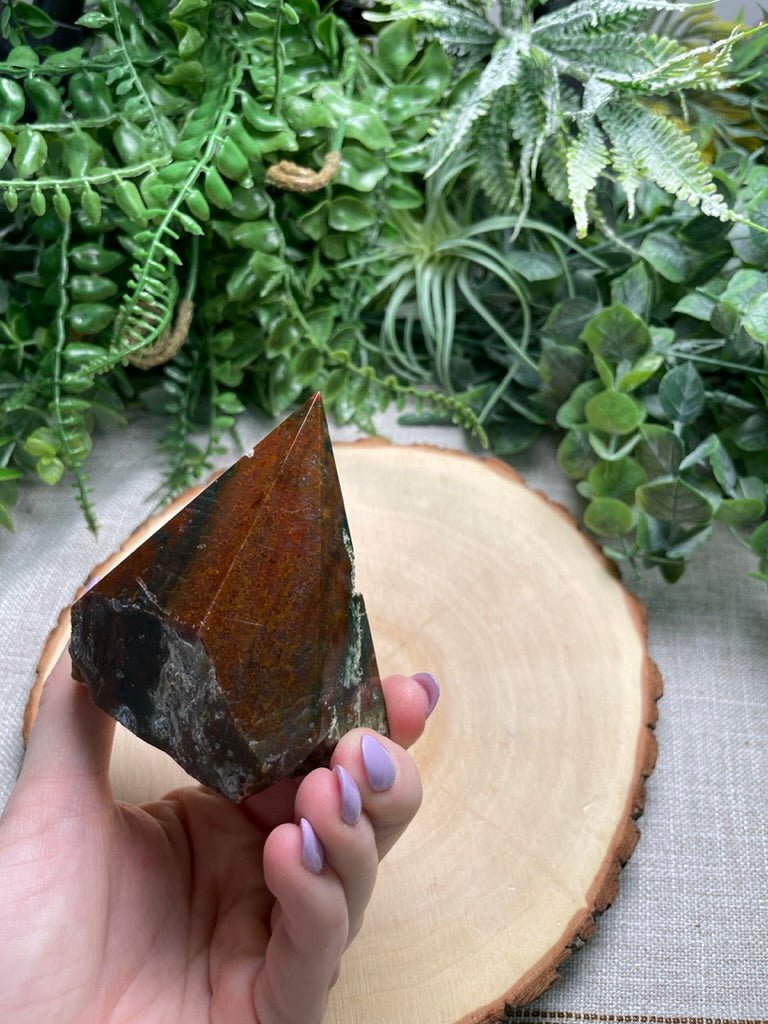 Ocean Jasper Pyramid