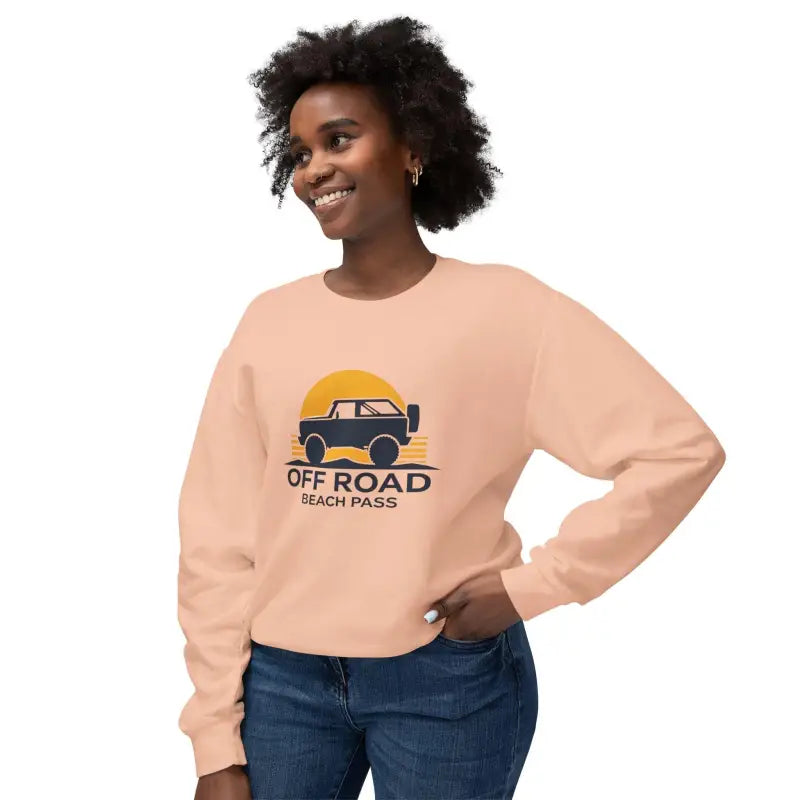 Ocean State Styles Sweatshirt Off Road Beach Pass Graphic