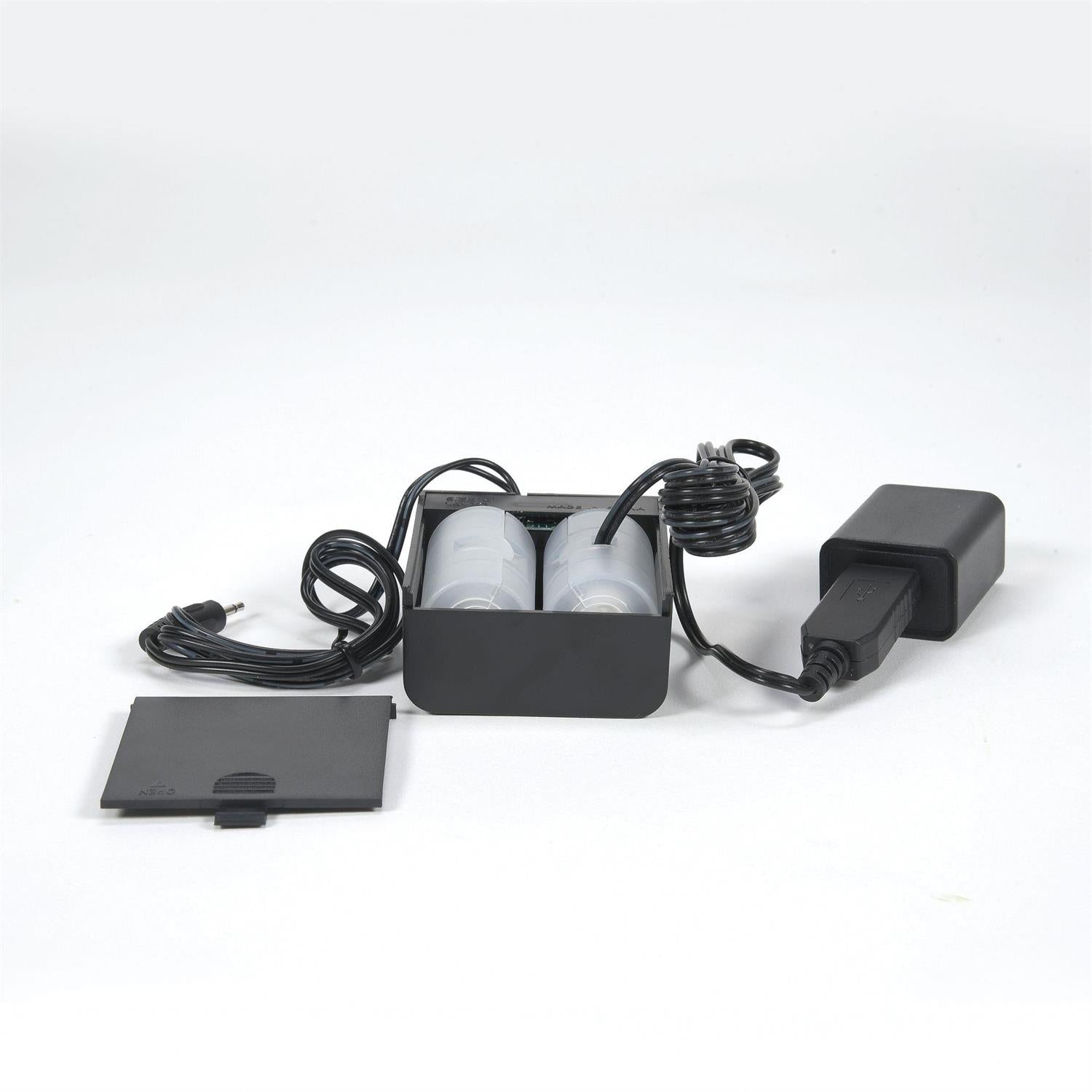 C Type Battery USB Adapter Black
