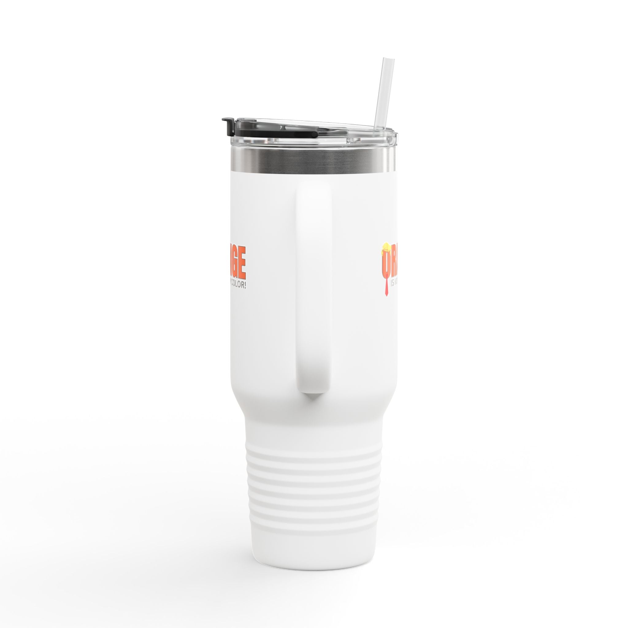 Orange Is Not My Color Insulated Travel Mug – 40oz Personal Drink Companion