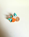 Orange You Glad You Like It Enamel Pin