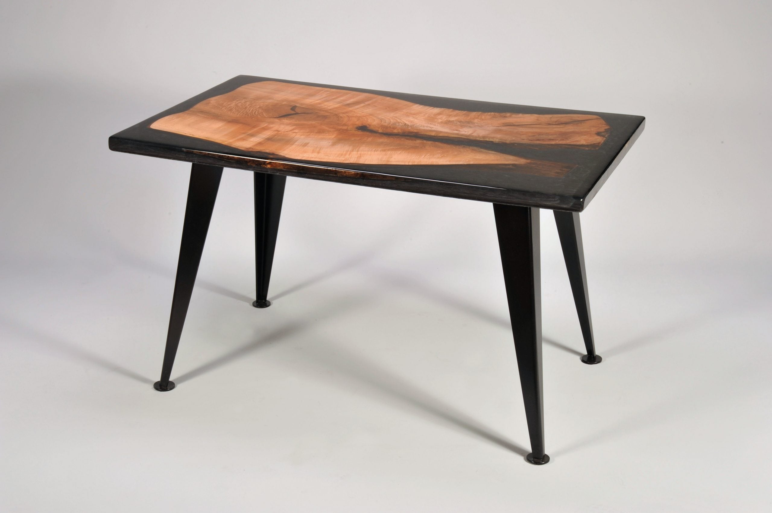 Figured Norway Maple Epoxy Table/Desk