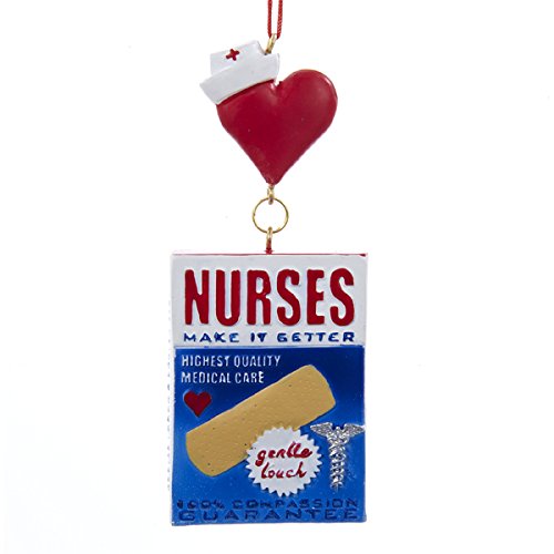 Bandage Box Nurses Hanging Christmas Ornament