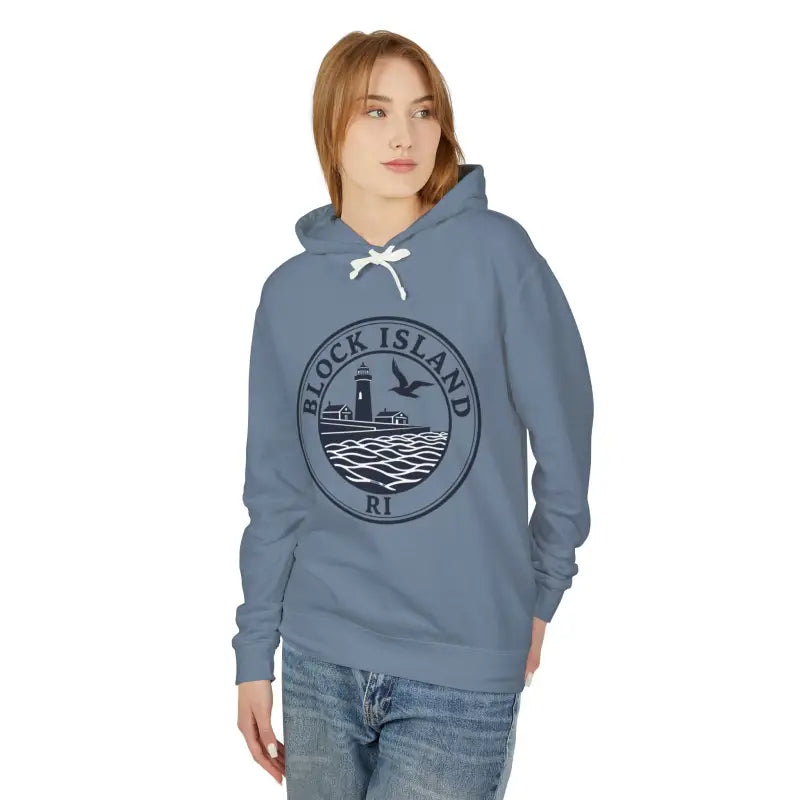 Ocean State Styles Block Island RI Graphic Hoodie Unisex