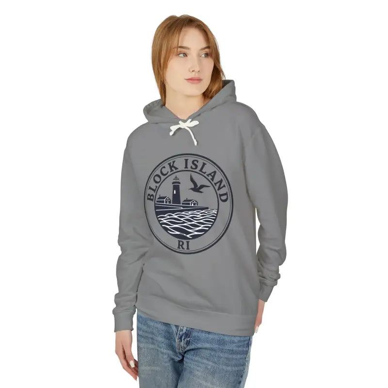 Ocean State Styles Block Island RI Graphic Hoodie Unisex