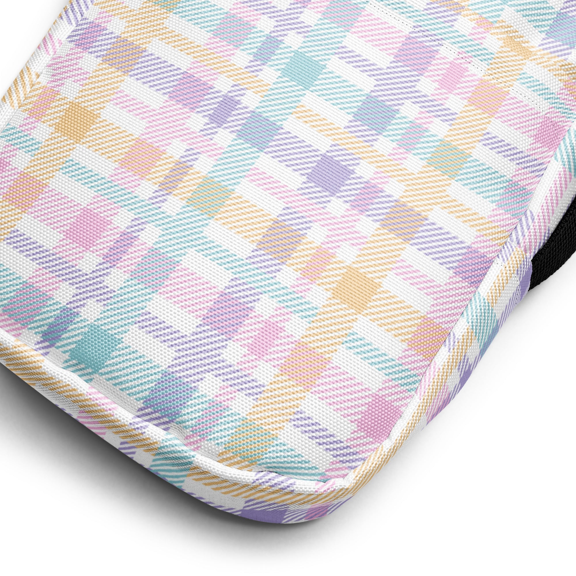 Pastel Plaid Crossbody Bag