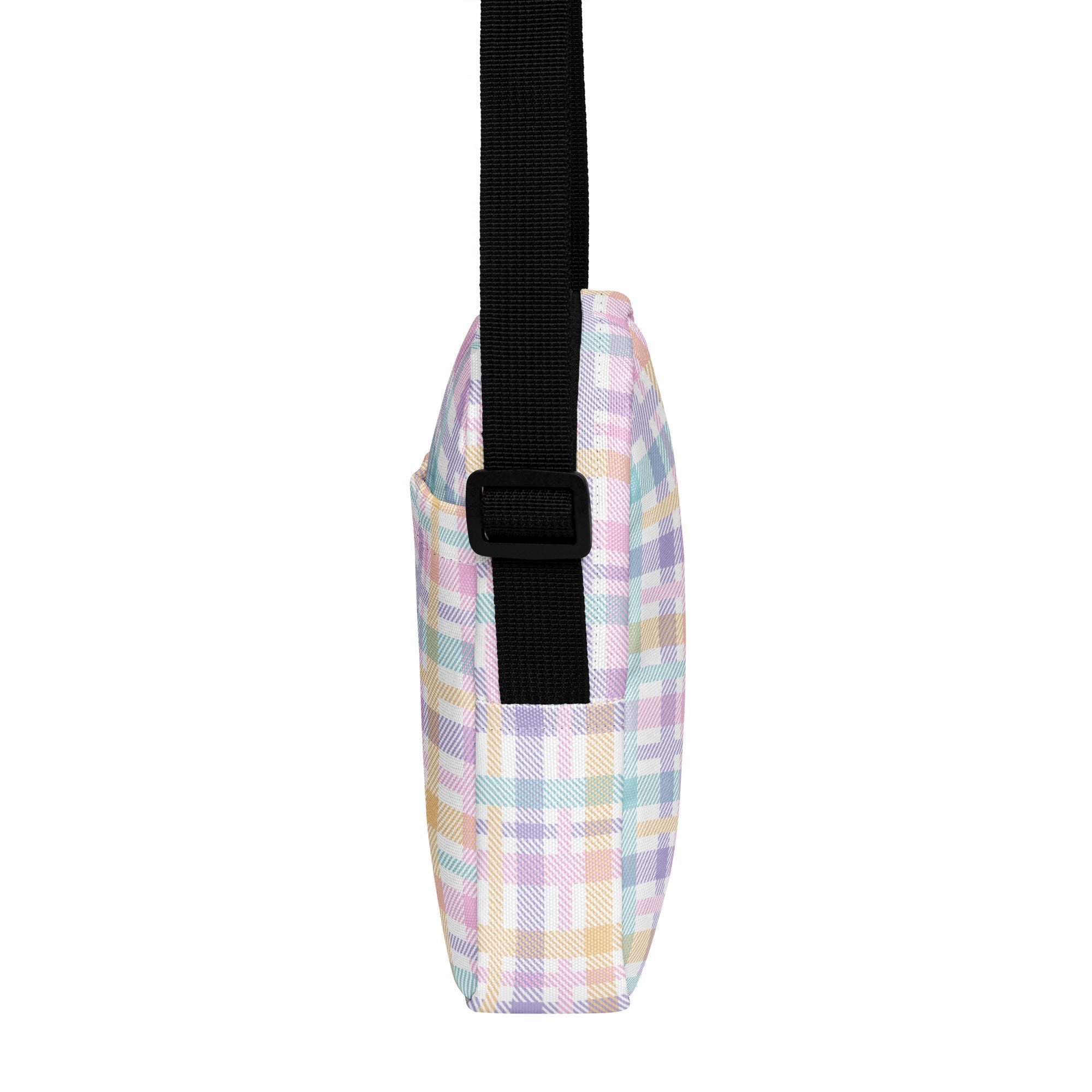 Pastel Plaid Crossbody Bag