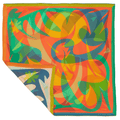 Patient Fire | 35" Mulberry SIlk Furoshiki Gift Wrap by Essery Waller