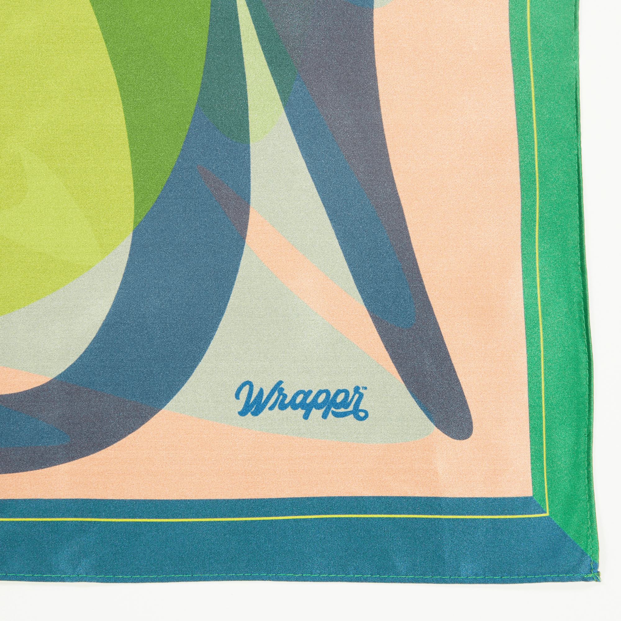 Patient Fire | 35" Mulberry SIlk Furoshiki Gift Wrap by Essery Waller