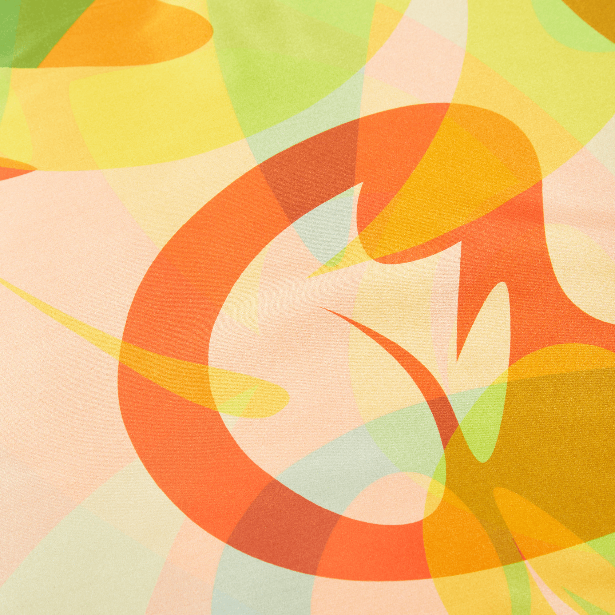 Patient Fire | 35" Mulberry SIlk Furoshiki Gift Wrap by Essery Waller
