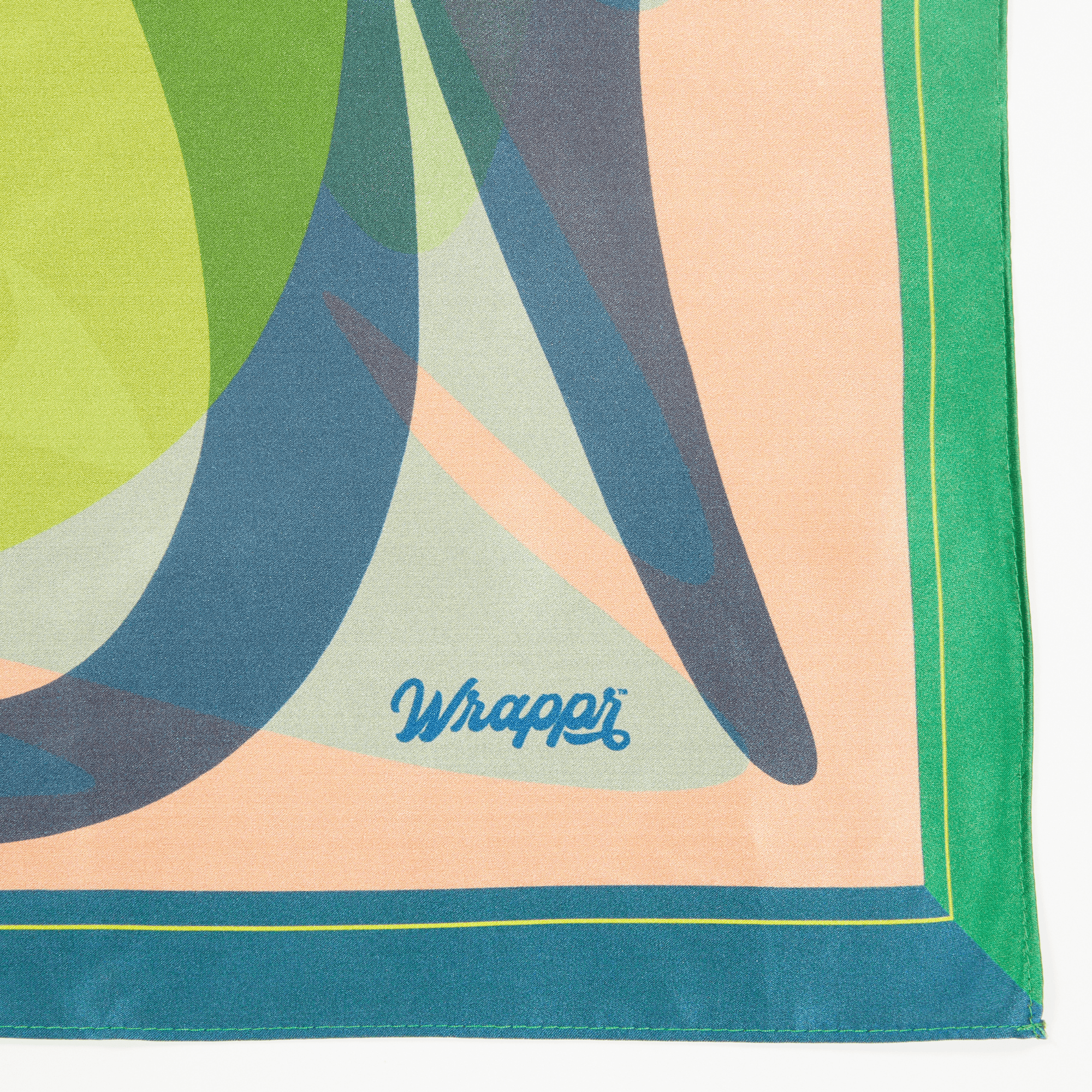 Patient Fire | 35" Mulberry SIlk Furoshiki Gift Wrap by Essery Waller
