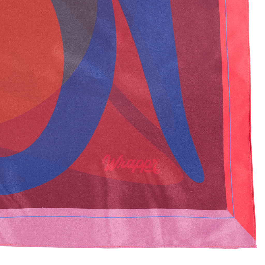 Patient Heart | 50" Mulberry Silk Furoshiki Gift Wrap by Essery Waller